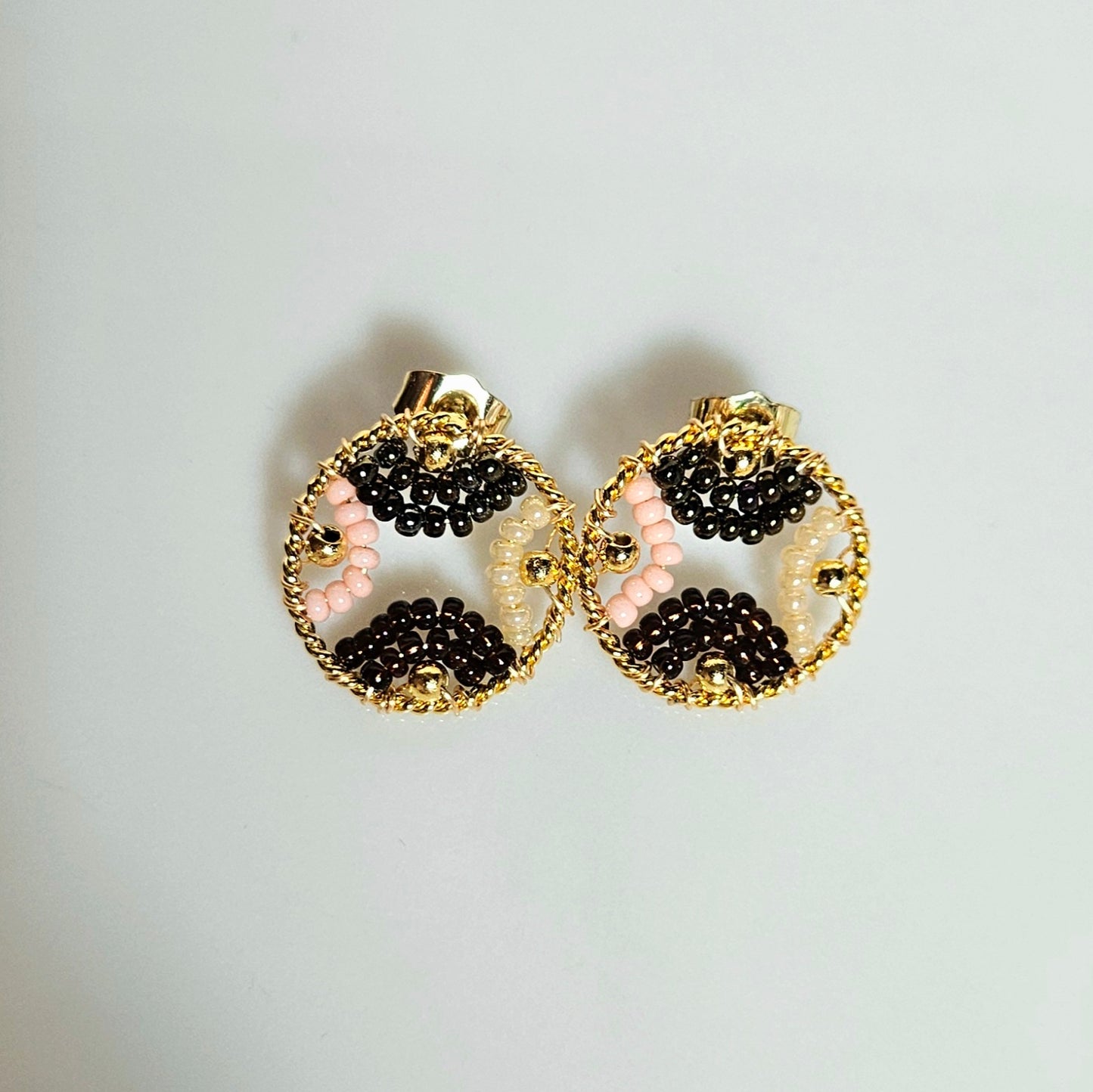 Boucles d'Oreilles Urban Chic - Pièce unique