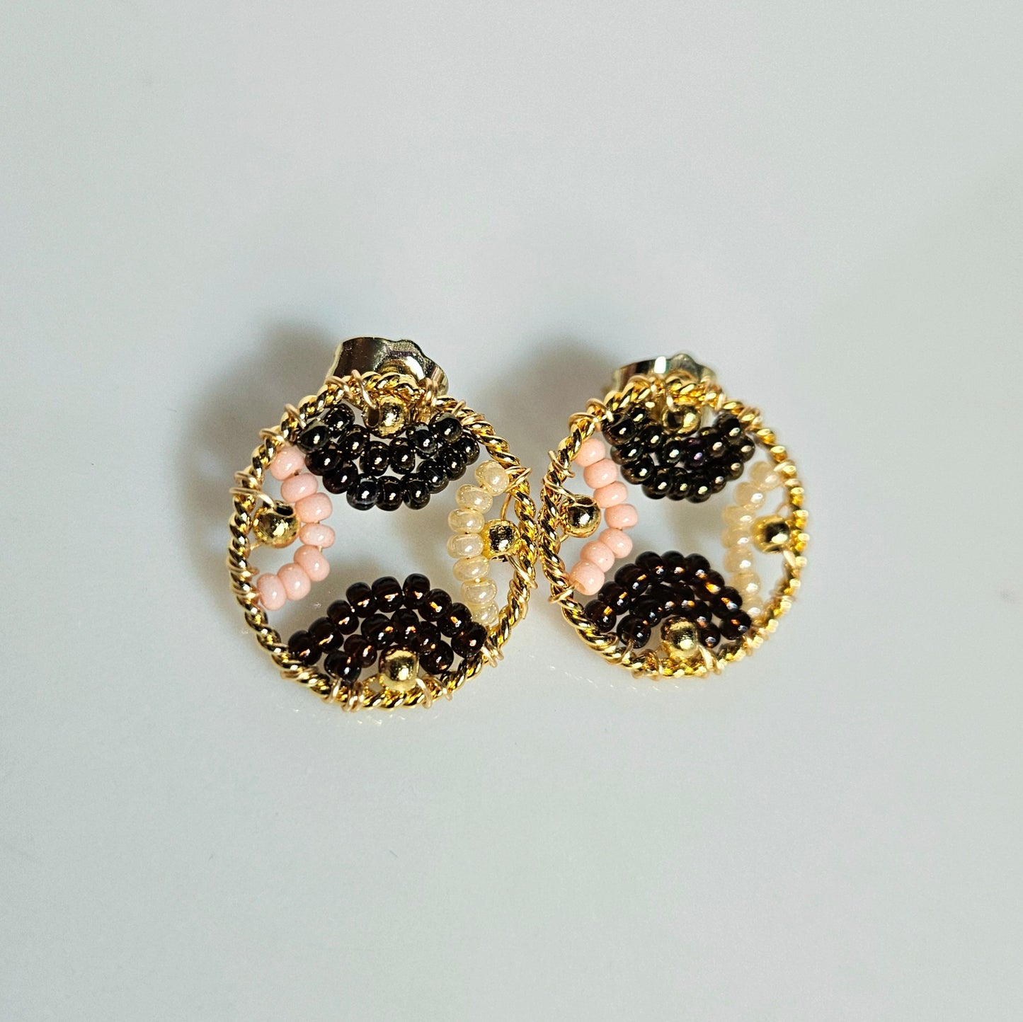 Boucles d'Oreilles Urban Chic - Pièce unique
