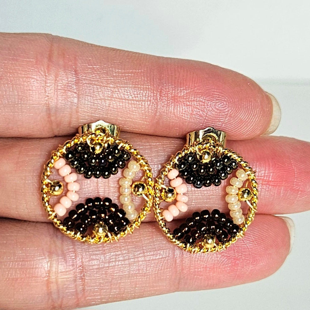Boucles d'Oreilles Urban Chic - Pièce unique