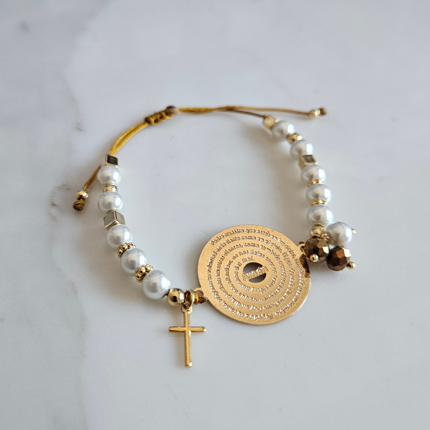 Padre Nuestro - Bracelet Ajustable