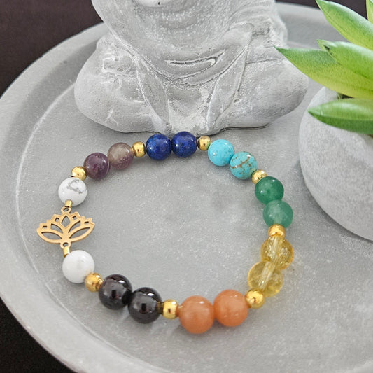 Fleur de Lotus dorée