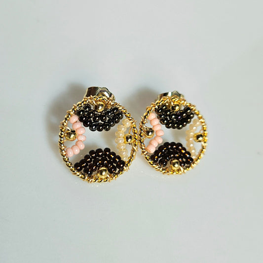 Boucles d'Oreilles Urban Chic - Pièce unique