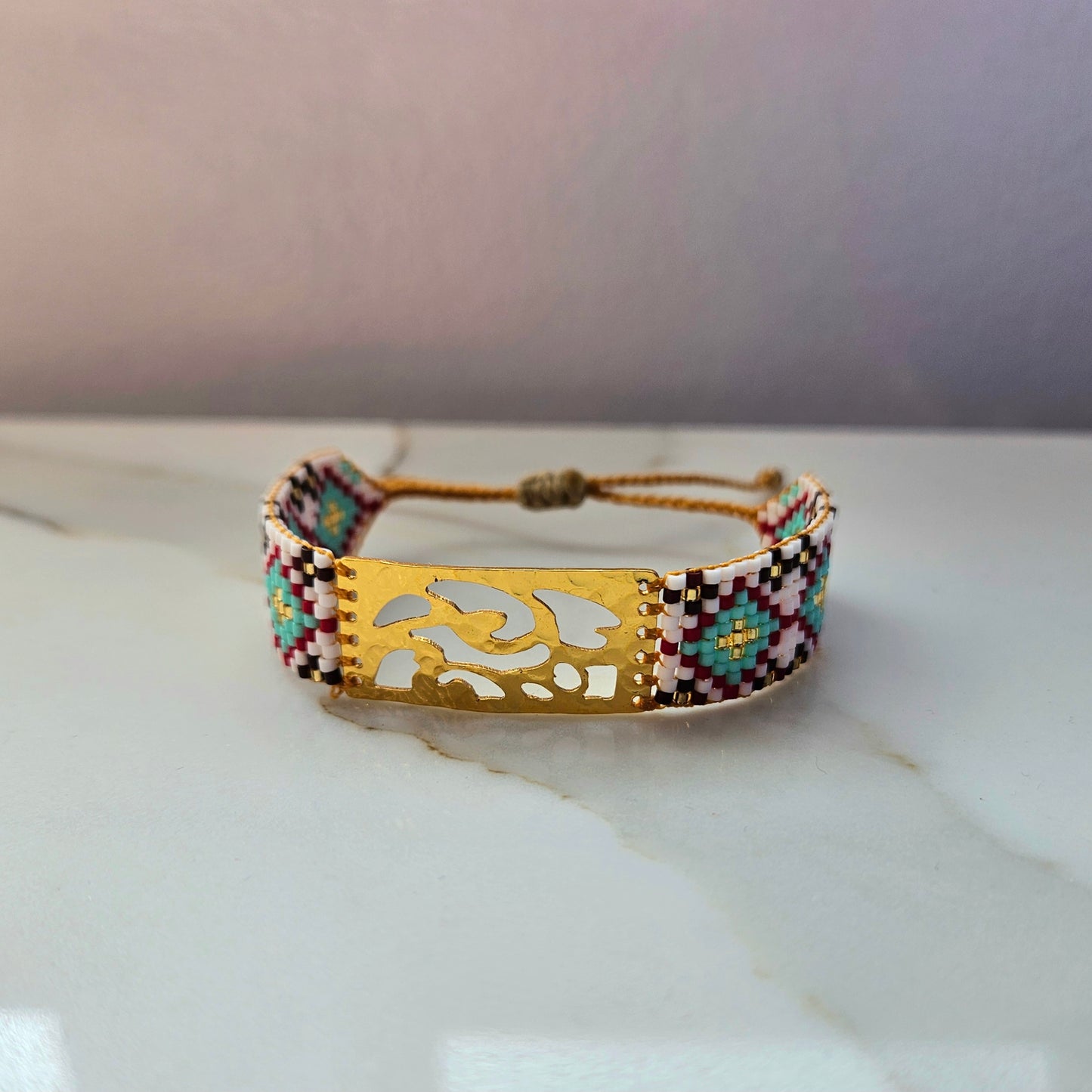 Bracelet "Esprit Tribal" Miyuki - Pièce Unique