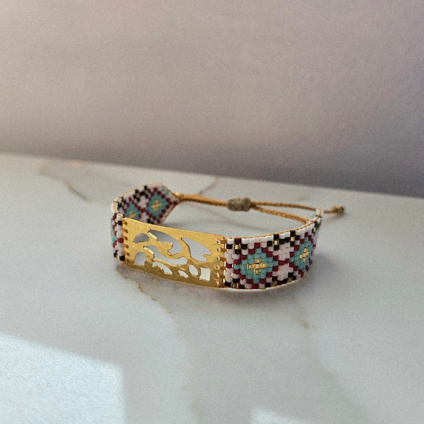 Bracelet "Esprit Tribal" Miyuki - Pièce Unique