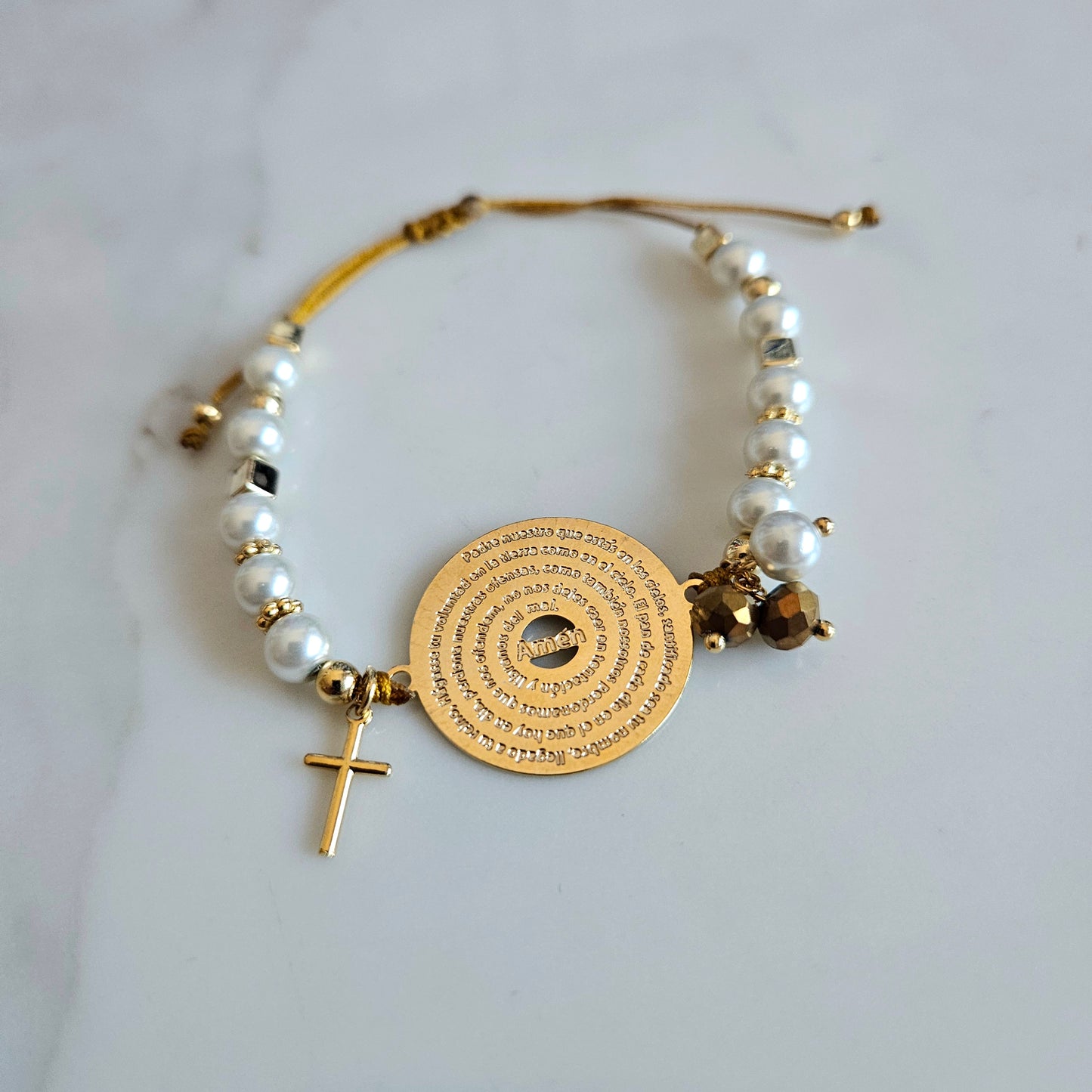 Padre Nuestro - Bracelet Ajustable