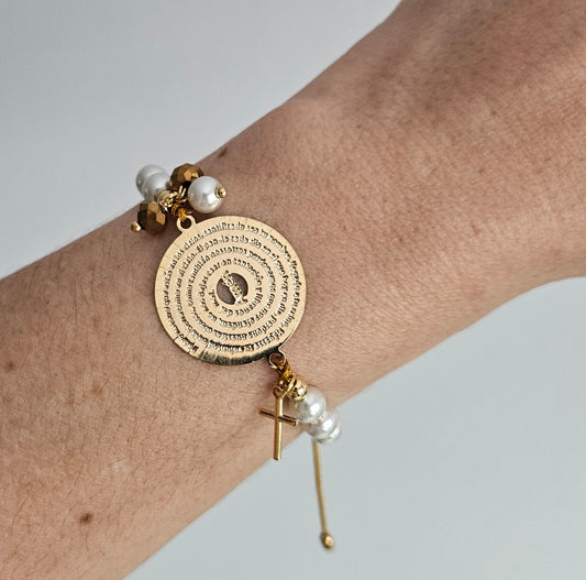 Padre Nuestro - Bracelet Ajustable