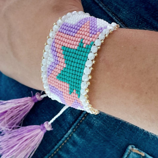 Bracelet "Astre Bohème" Ajustable - Pièces Uniques