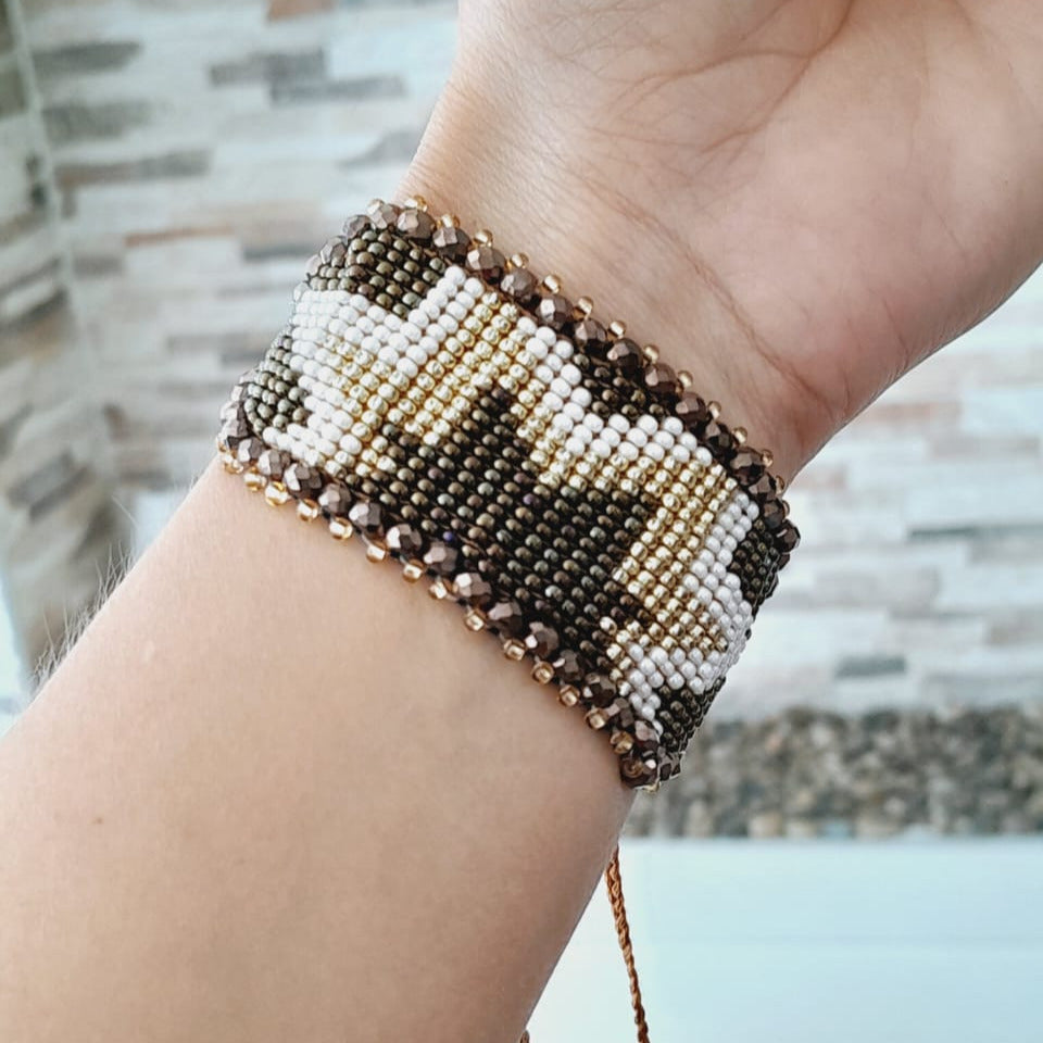 Bracelet "Astre Bohème" Ajustable - Pièces Uniques